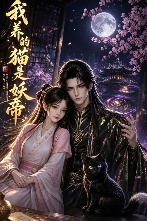 《我养的猫是妖帝》封面