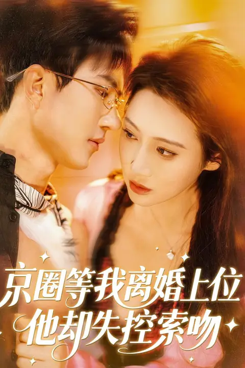 《京圈等我离婚上位，他却失控索吻》封面