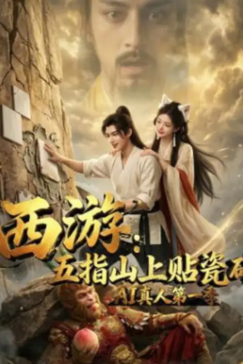 《西游：五指山上贴瓷砖AI真人第一季》封面
