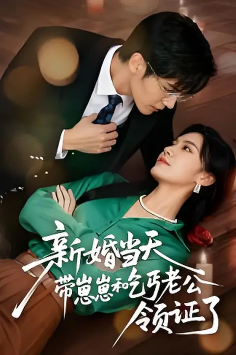 《新婚当天带崽崽和乞丐老公领证了》封面