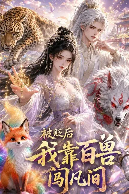 《被贬后我靠百兽闯凡间》封面