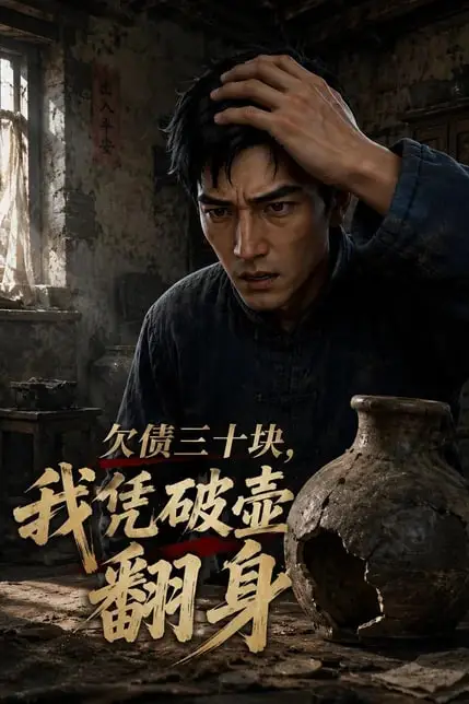 《欠债三十块，我凭破壶翻身》封面