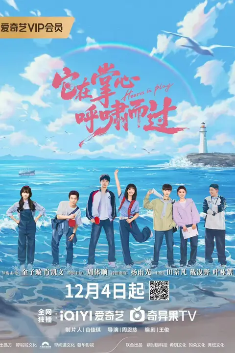 《它在掌心,呼啸而过》封面
