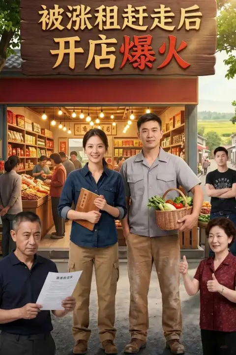 《被张租赶走后开店爆火》封面