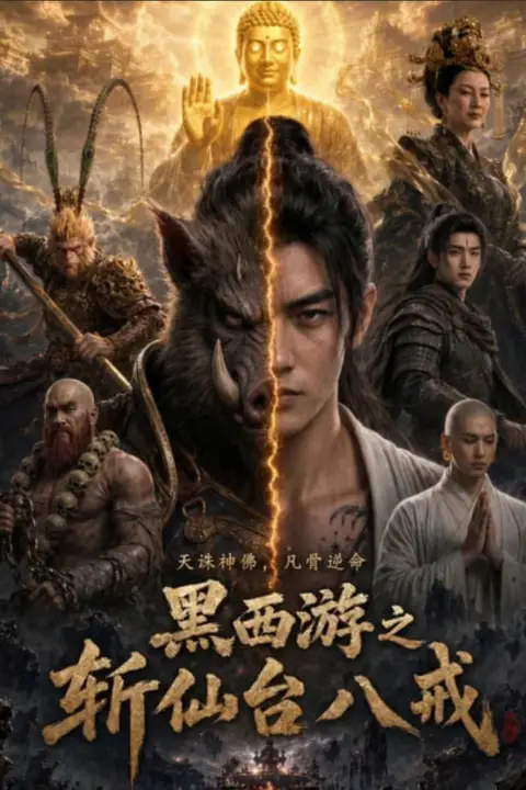 《黑西游之斩仙台八戒》封面