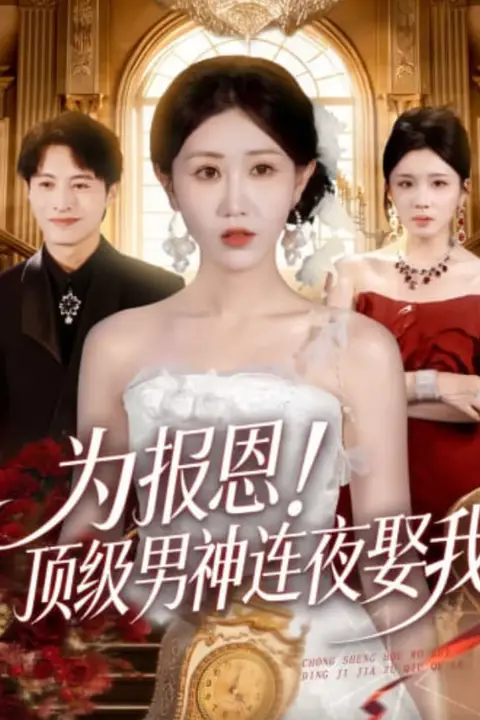 《为报恩!顶级男神连夜娶我》封面
