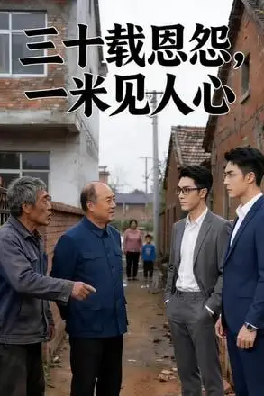 《三十载恩怨,一米见人心》封面