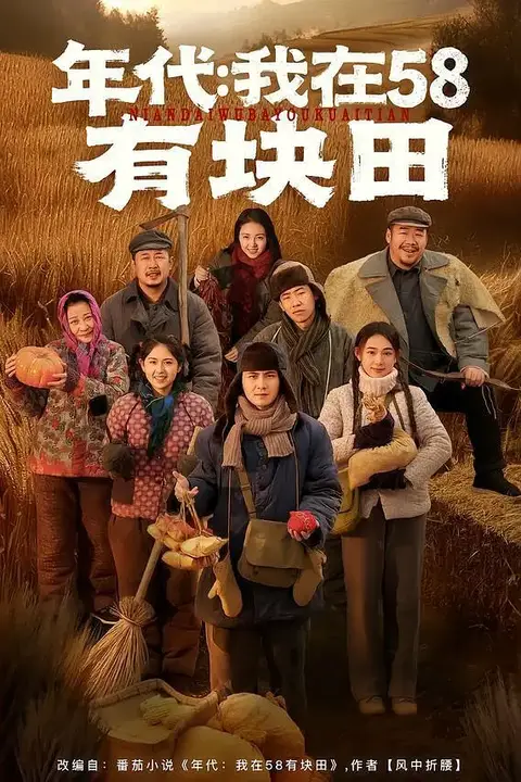 《年代我在58有块田》封面