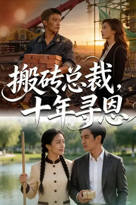 《搬砖总裁十年寻恩》封面