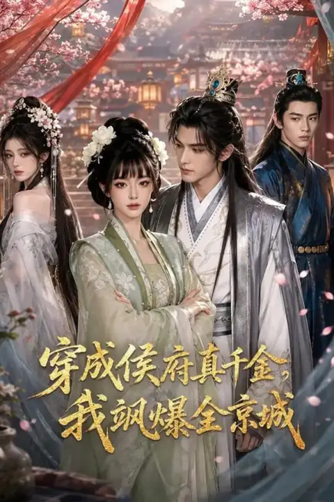 《穿成侯府真千金,我飒爆全京城》封面