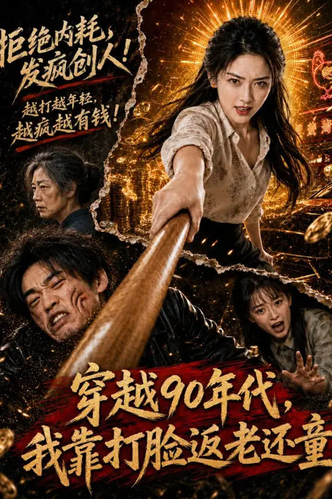 《穿越 90 年代，我靠打脸返老还童》封面