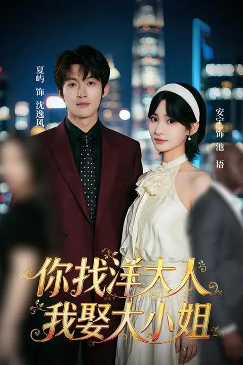 《你找洋大人,我娶大小姐》封面