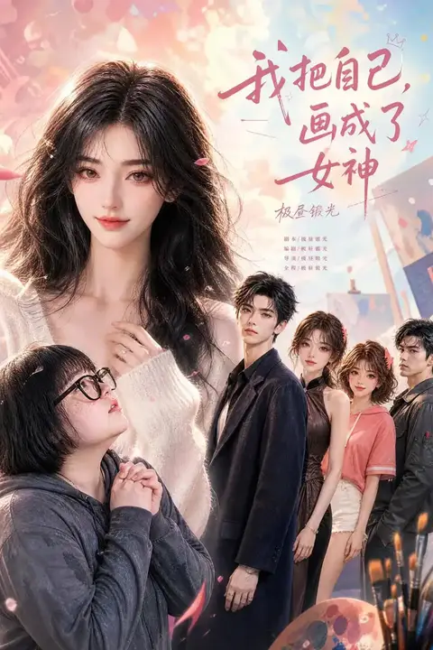 《我把自己，画成了女神》封面