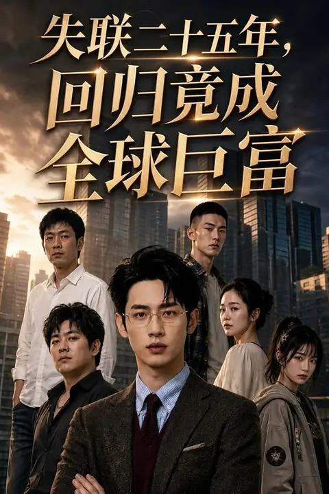 《失联二十五年,回归竟成全球巨富》封面