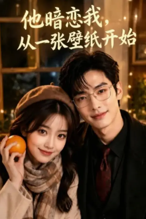 《他暗恋我,从一张壁纸开始》封面
