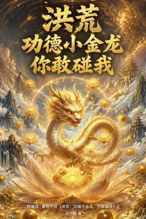 《洪荒：功德小金龙，你敢碰我》封面