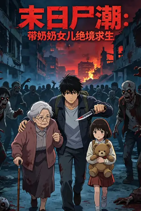 《末日尸潮：带奶奶女儿绝境求生》封面