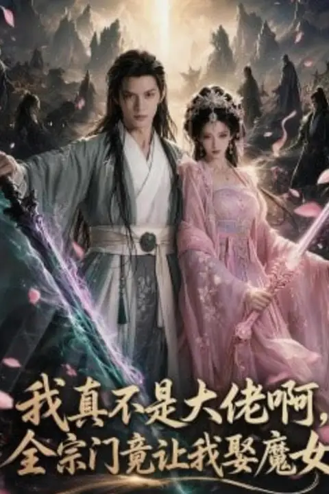 《我真不是大佬啊，全宗门竟让我娶魔女》封面