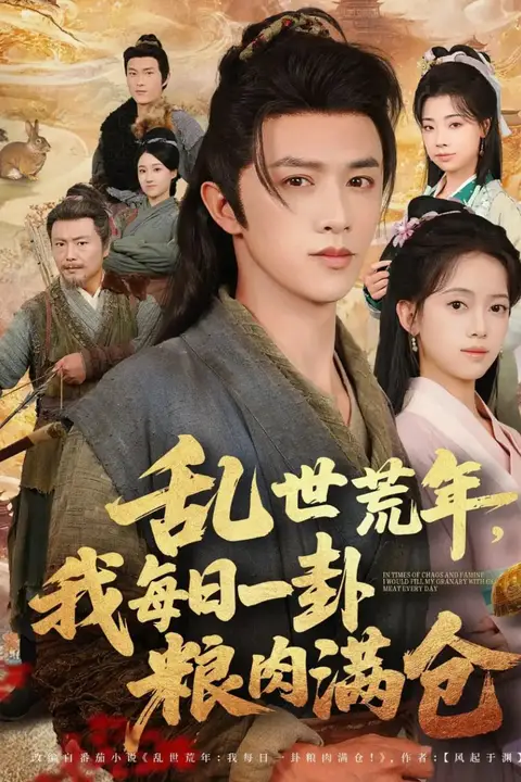 《乱世荒年我每日一卦粮肉满仓》封面