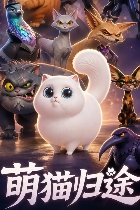 《萌猫归途》封面