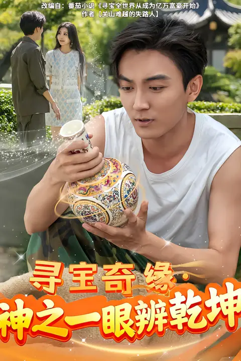 《寻宝奇缘,神之一眼辨乾坤》封面