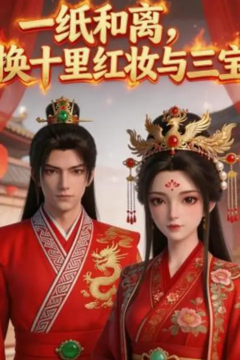 《一纸和离换十里红妆与三宝》封面