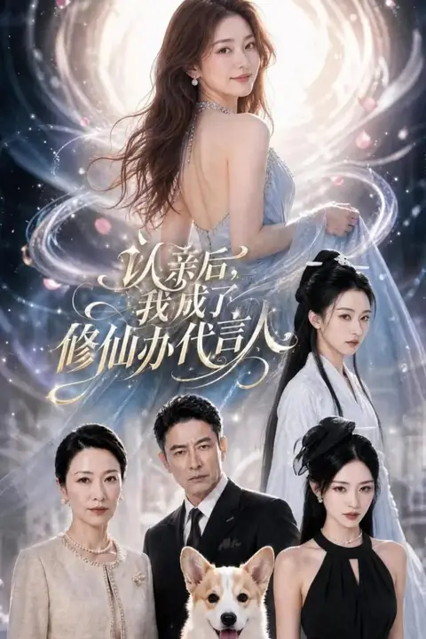 《认亲后，我成了修仙办代言人》封面