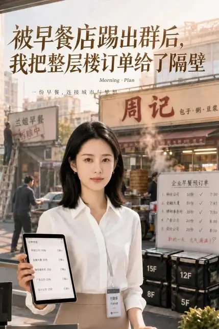 《被早餐店踢出群后,我把整层楼订单给了隔壁》封面