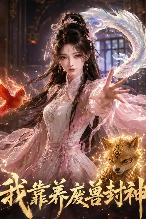 《我靠养废兽封神》封面