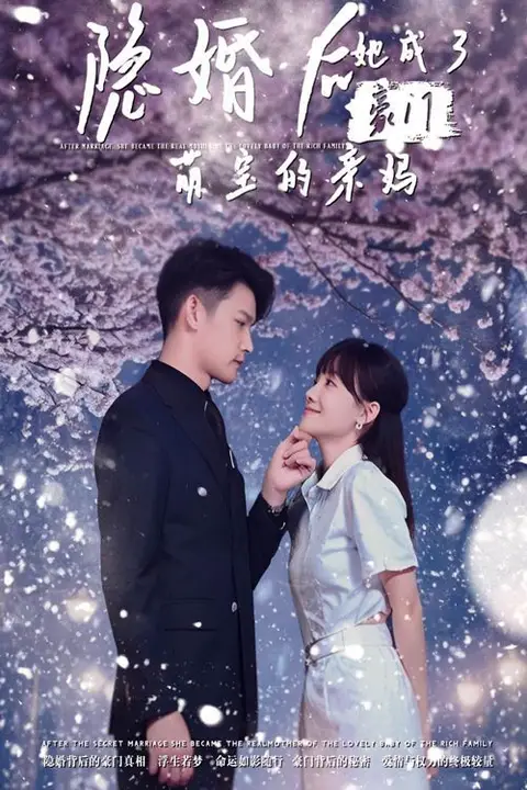 《隐婚后，她成了豪门萌宝的亲妈》封面