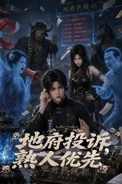 《地府投诉，熟人优先》封面