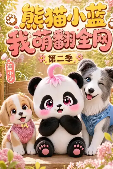 《熊猫小蓝,我萌翻全网第二季》封面