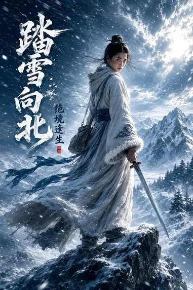 《踏雪向北,绝境逢生》封面