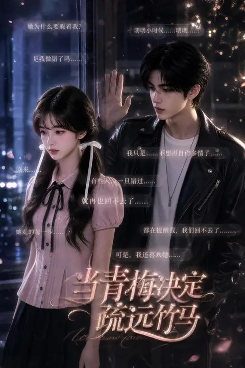 《当青梅决定疏远竹马》封面