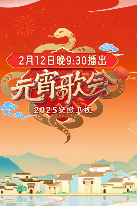 《2025安徽卫视元宵晚会》封面
