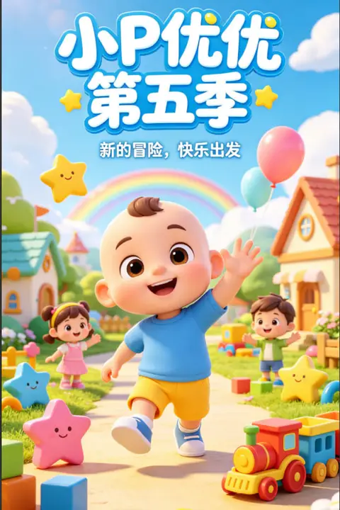 《小P优优 第五季》封面