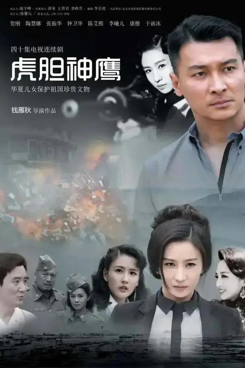 《虎胆神鹰》封面