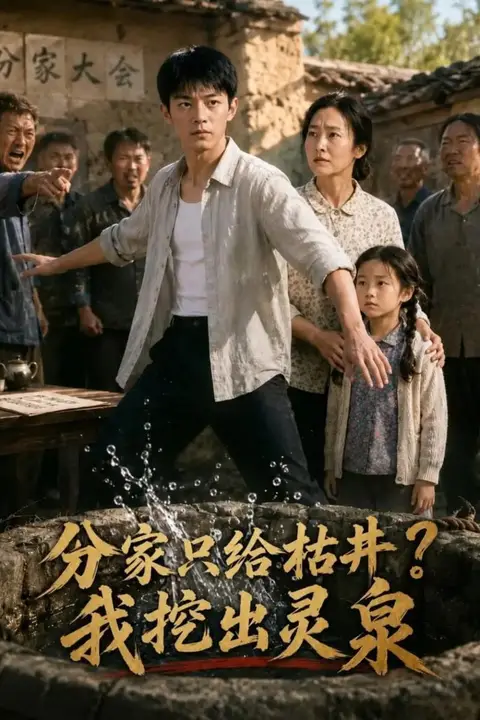 《分家只给枯井？我挖出灵泉》封面
