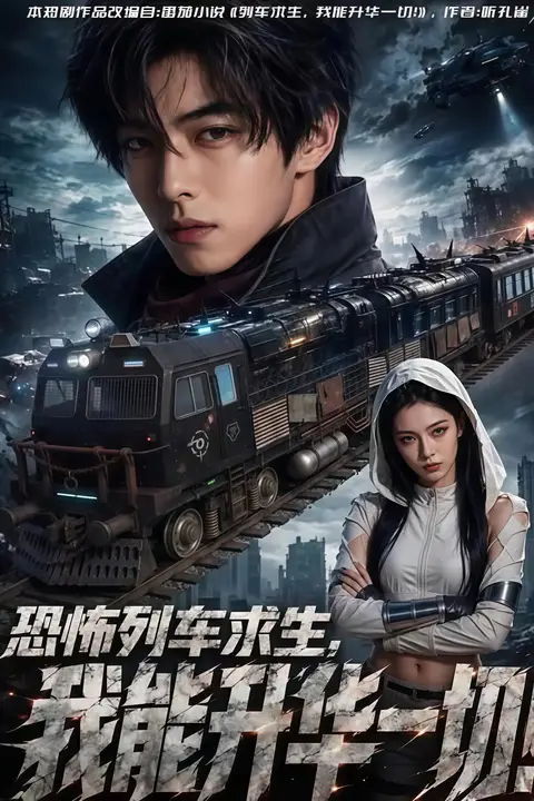 《恐怖列车求生，我能升华一切！》封面