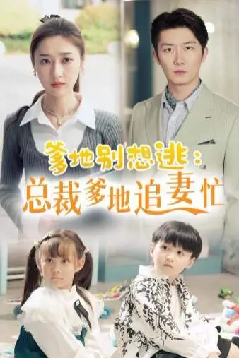 《爹地别想逃总裁爹地追妻忙》封面