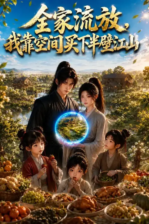 《全家流放,我靠空间买下半壁江山》封面