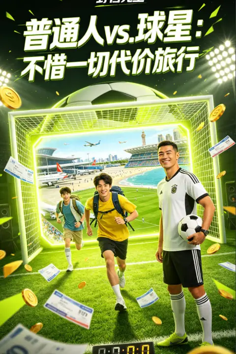《普通人 vs. 球星:不惜一切代价旅行》封面