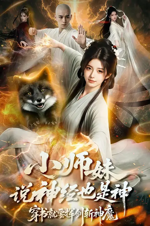 《小师妹说神经也是神,穿书就要挥剑斩神魔》封面