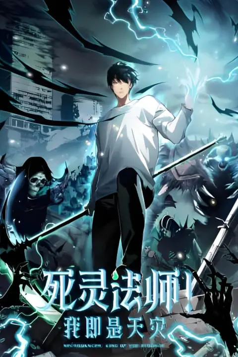 《死灵法师!我即是天灾 动态漫画》封面