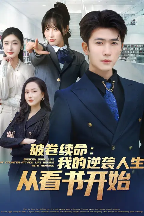 《破卷续命:我的逆袭人生从看书开始》封面