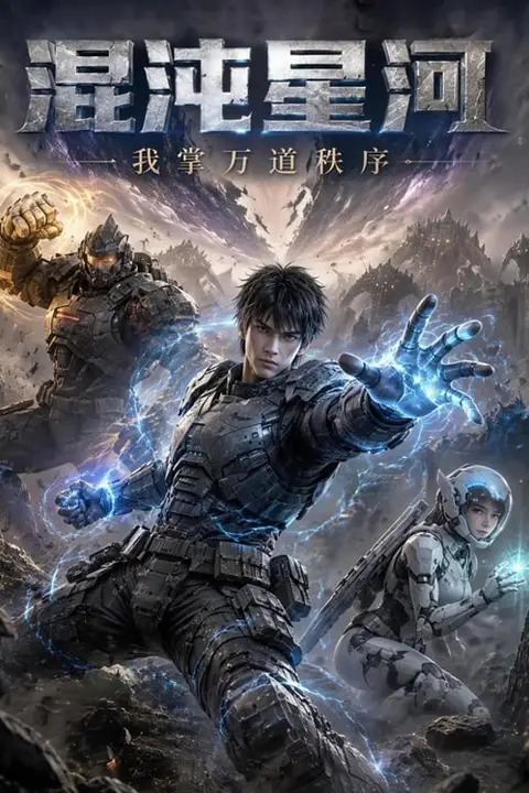 《混沌星河,我掌万道秩序》封面