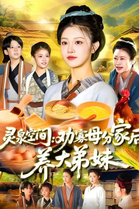 《灵泉空间：劝寡母分家后养大弟妹》封面