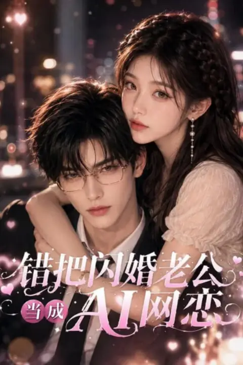 《错把闪婚老公当成AI网恋》封面