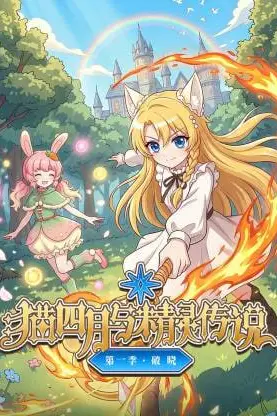 《猫四月与精灵传说 第一季》封面
