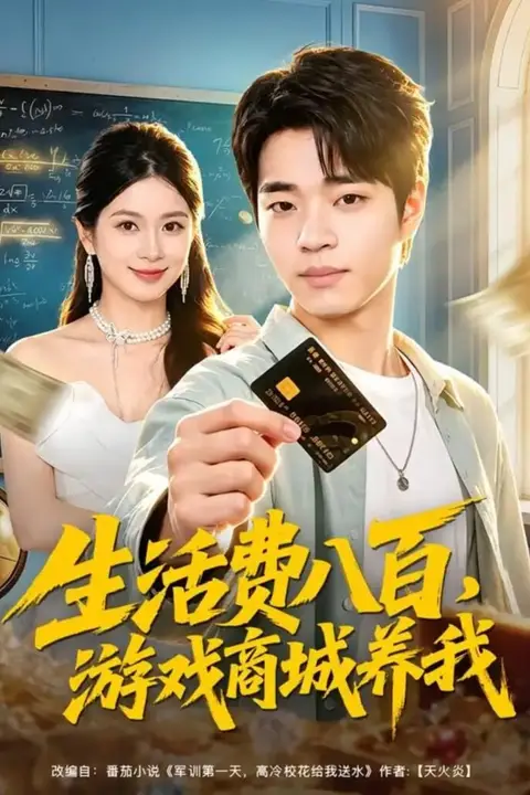 《生活费八百，游戏商城养我》封面